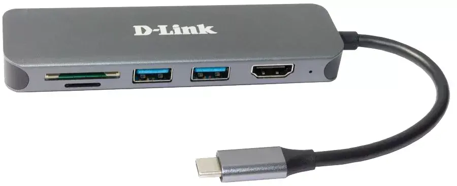 USB-C Хаб D-Link DUB-2327 Photo 2
