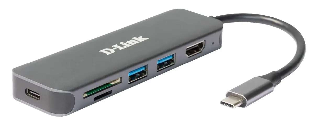 D-Link 6-in-1 USB-C Hub DUB-2327 Photo 9