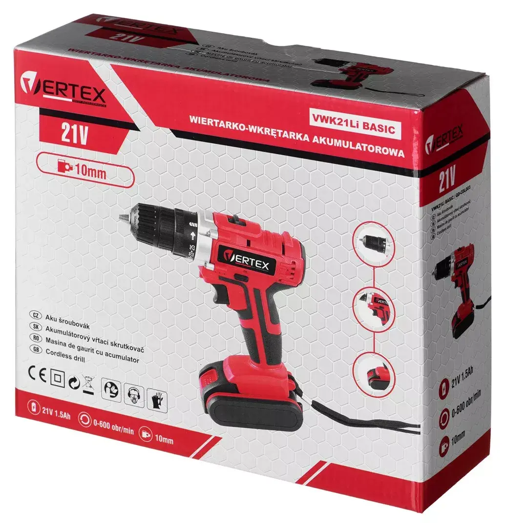 Drill Driver VERTEX VWA21LI BASIC Photo 10