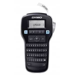 Etiķešu printeris Dymo LabelManager DY LM 160 — termotintes, 180x180 DPI, ātrums 12 mm/s, max platums 12 mm