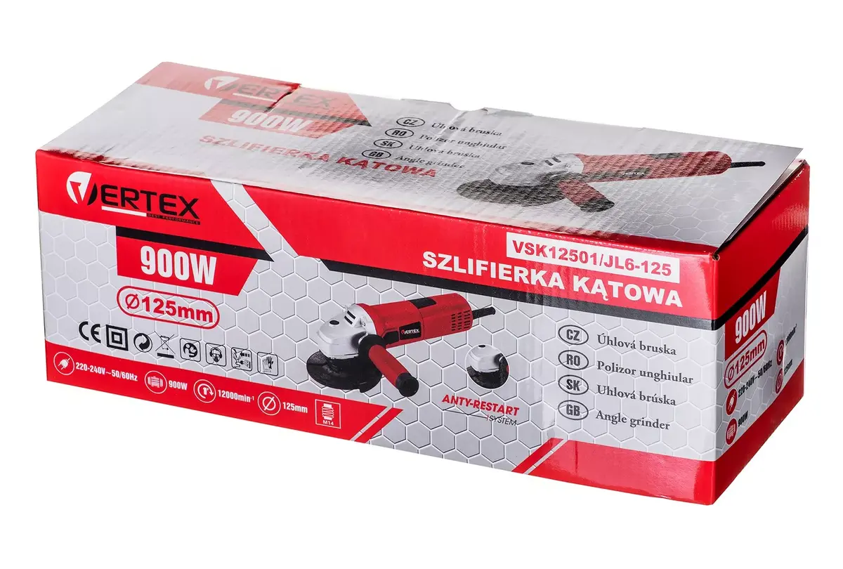 Шлифовальная машинка VERTEX VSK12501 Photo 7