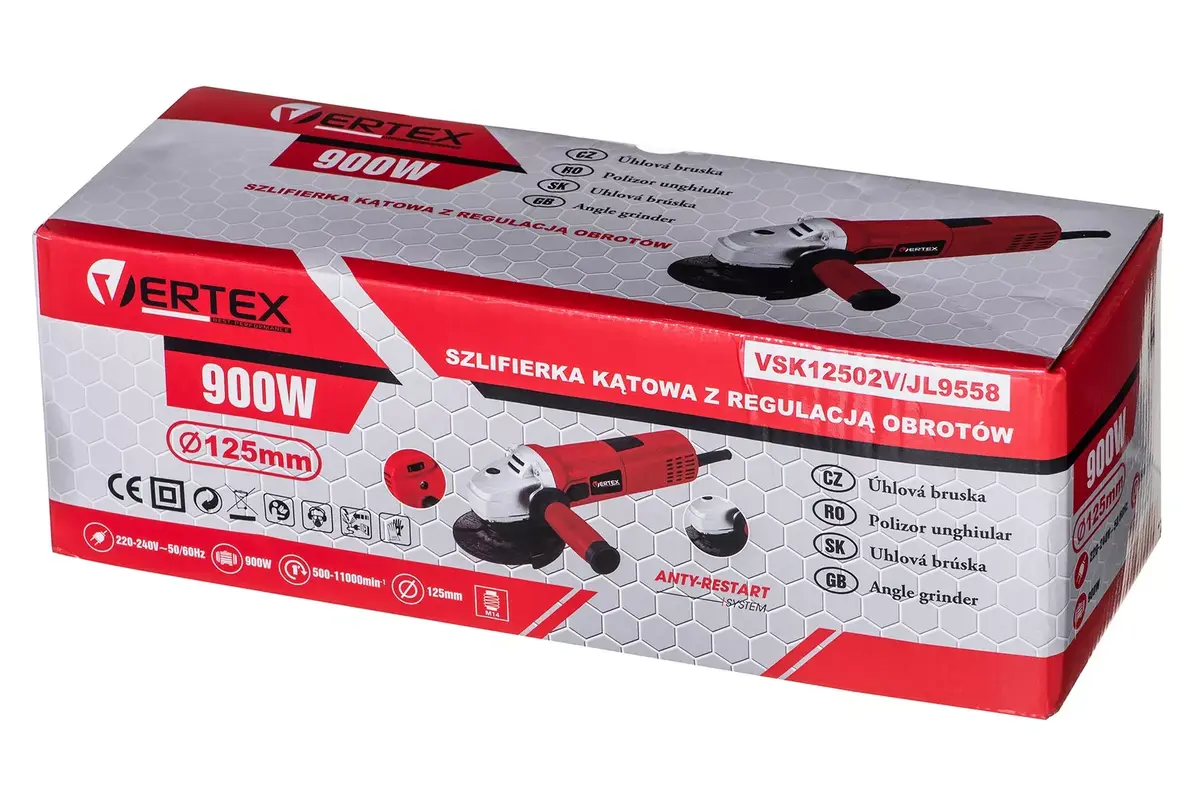 Шлифовальная машинка VERTEX VSK12502V Photo 9