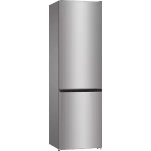 Freestanding fridge-freezer Gorenje NRK6202EXL4, total 331 L (Fridge 235 L / Freezer 96 L), stainless steel, LED display
