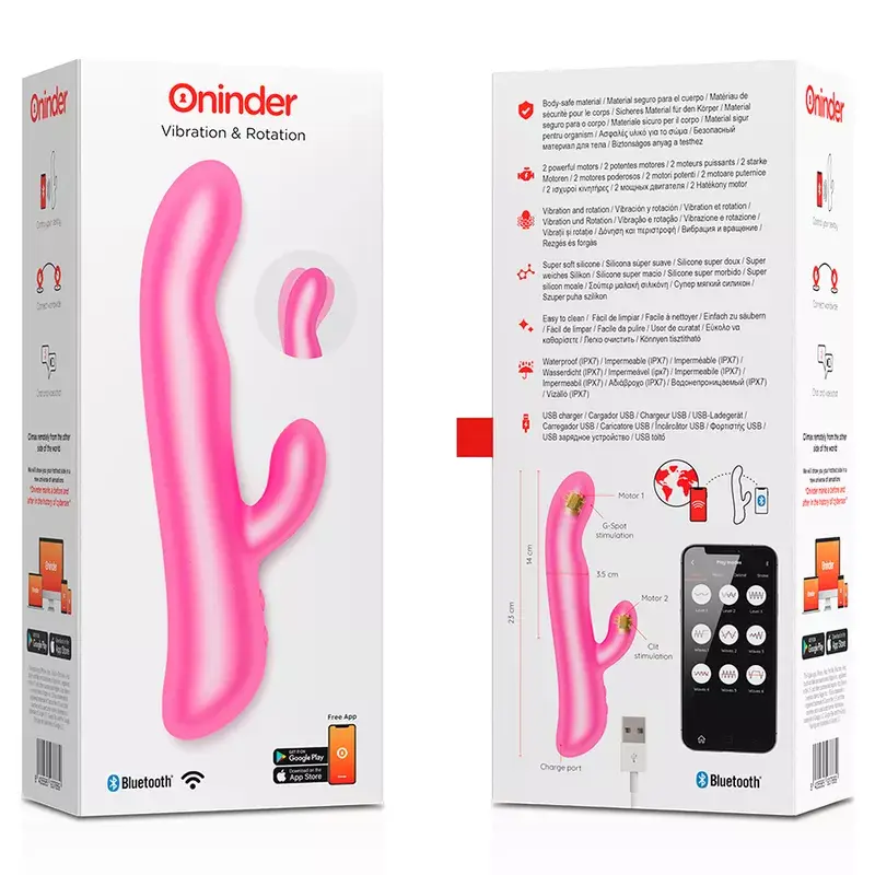 ONINDER OSLO PINK D-232586 вибрационно-вращательное устройство Photo 8