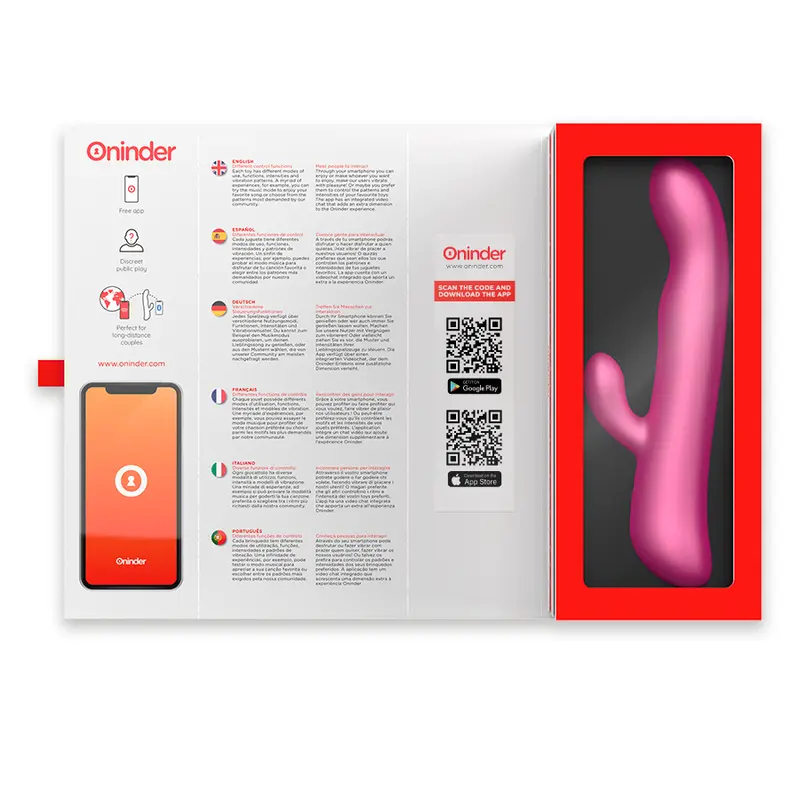 ONINDER OSLO PINK D-232586 vibrācijas un rotācijas ierīce Photo 6