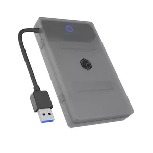 Корпус HDD/SSD ICY BOX IB-AC603b-U3 2.5" антрацит черный USB 3.0