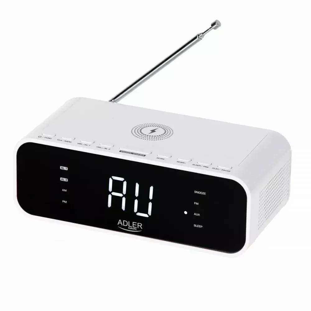 Alarm clock Adler AD 1192W with wireless charger Photo 4