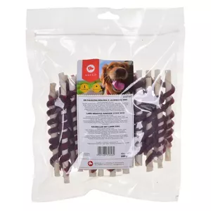 Лакомство для собак MACED Skewer Lamb Stick 500 г — одноингредиентный жевательный шашлык из баранины, 500 г, белок 60%