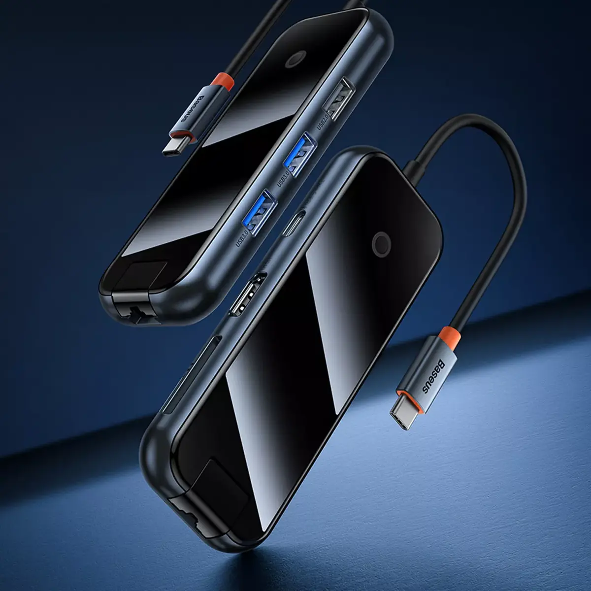 USB‑C хаб Baseus WKJZ010513 — 4× USB 3.0 Photo 22