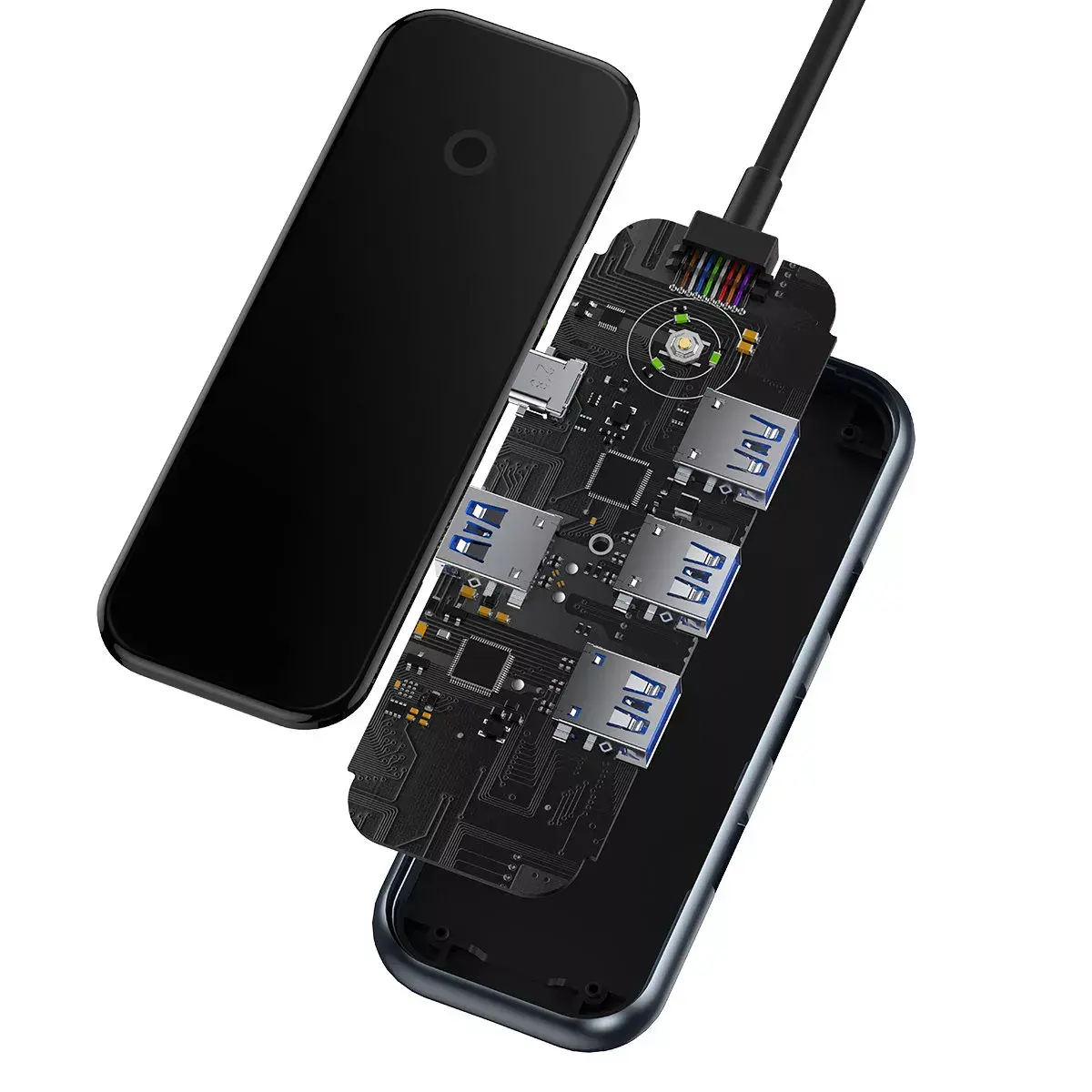USB‑C хаб Baseus WKJZ010513 — 4× USB 3.0 Photo 28