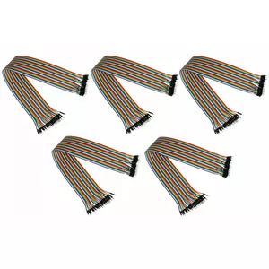 Jumper Wire Kabelmeister JW40-040MM-5 5 pcs Solid Tip Multicolour 40 cm