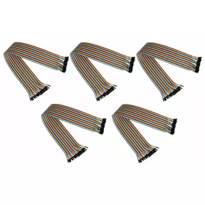 Jumper Wire Kabelmeister JW40-040FF-5 Solid Tip Multicolour 40 cm 5 pcs