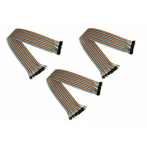 Jumper Wire Kabelmeister JW40-040FF-3 3 pcs Solid Tip Multicolour