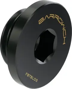 Barrow G1/4" Plug FBTBLDS b Black — G1/4" threaded plug for water cooling