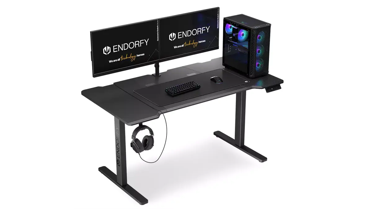 Стол ENDORFY Atlas L Electric Black Photo 2