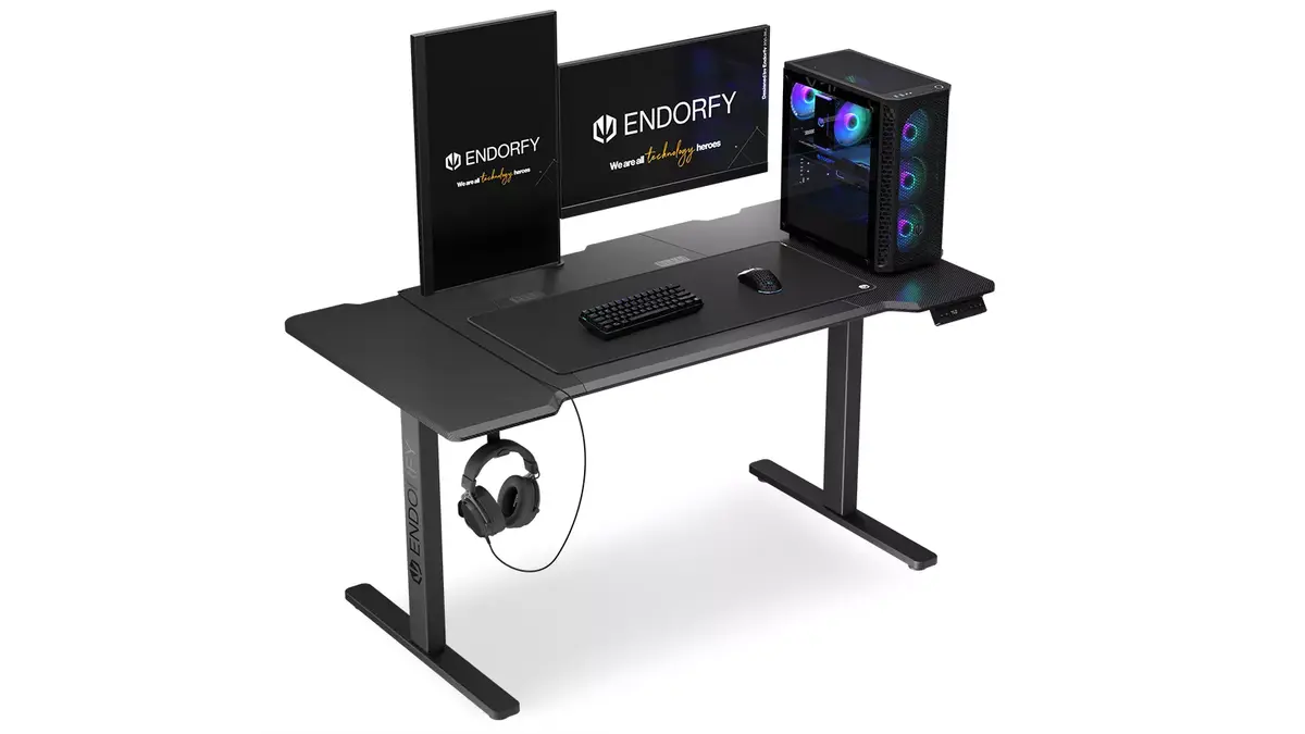 Стол ENDORFY Atlas L Electric Black Photo 3