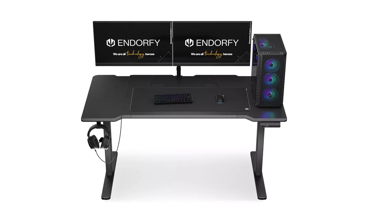 Стол ENDORFY Atlas L Electric Black Photo 8