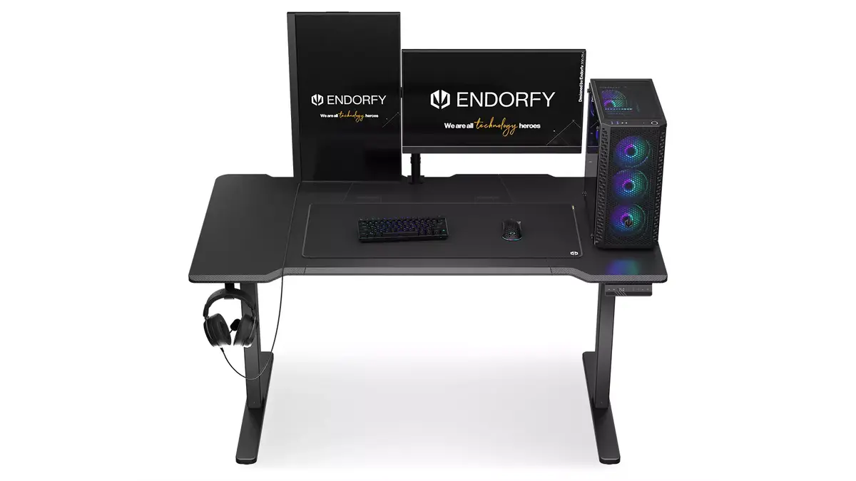 Стол ENDORFY Atlas L Electric Black Photo 9