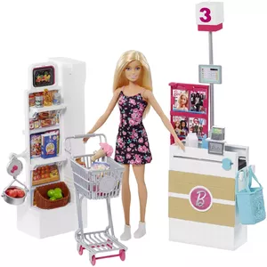 Spēļu komplekts ar modes lelli MATTEL Barbie — plastmasas lelle 30 mm, no 3 gadiem