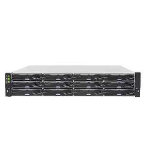 Infortrend EonStor DS 1000 Gen2 SAN Rack (2U) Ethernet/LAN savienojums Melns