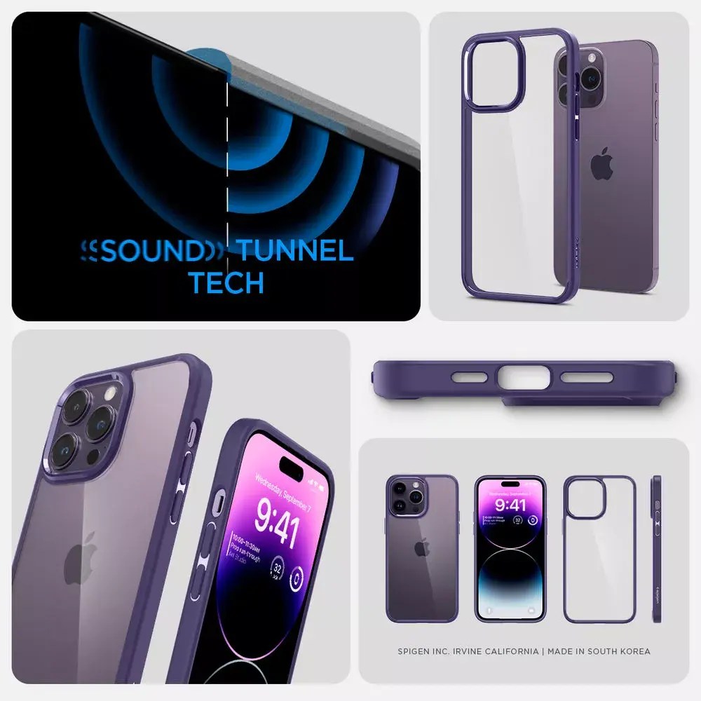 Spigen Ultra Hybrid mobilā telefona vāks iPhone 14 Pro Photo 9