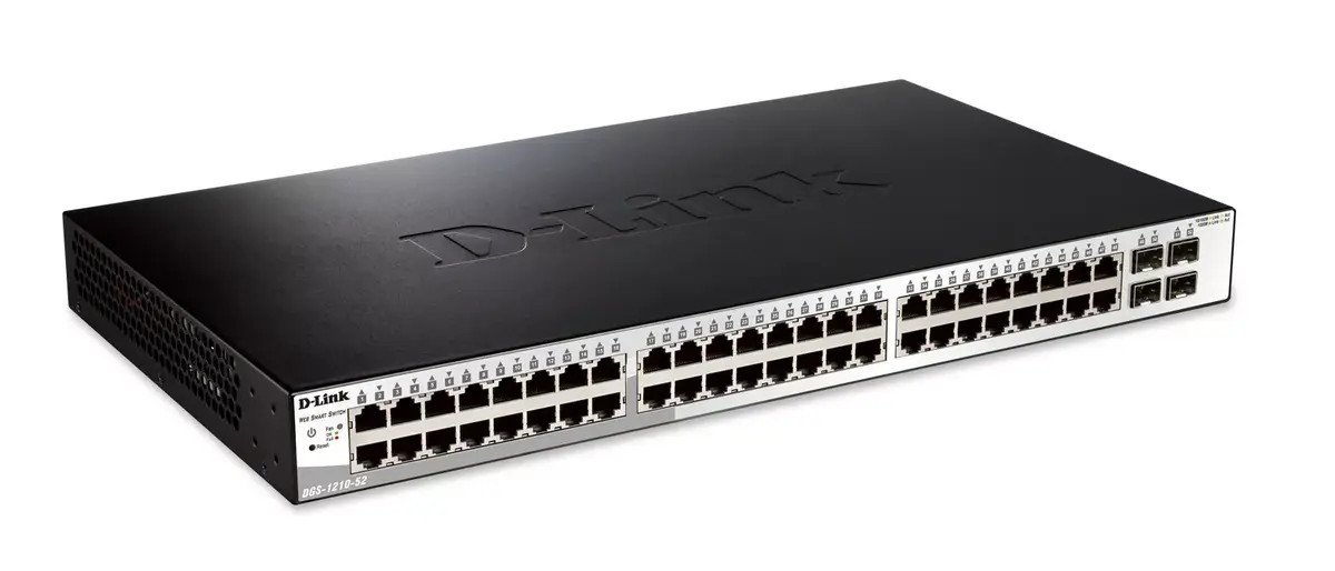 D-Link DGS-1210-52 pārvaldāms L2 48x Gigabit Photo 2