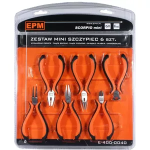 Pliers set EPM Scorpio 6-piece CR-V mini pliers set (MPN E-400-0040)
