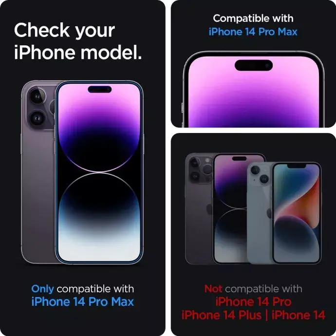 Ekrāna aizsargstikls Spigen GLAS.tR Slim Matte iPhone 14 Pro Max Photo 2
