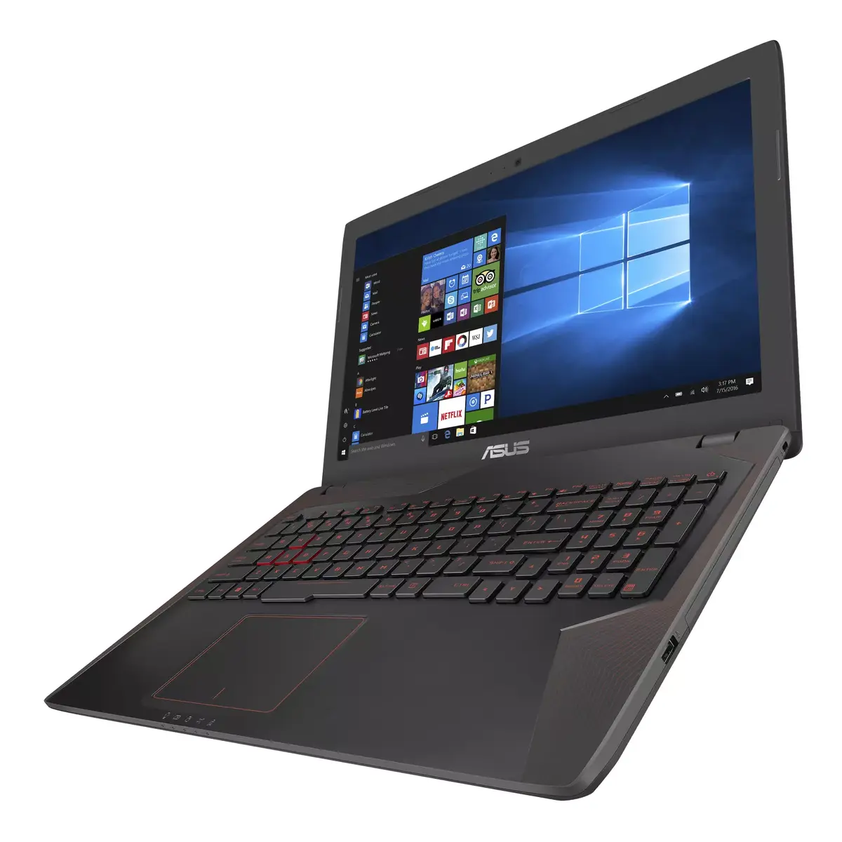 Asus FX553VD-DM199T ноутбук — Intel i5-7300HQ, 15,6" Photo 6