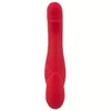 Strap-On you2toys Silicone Black двойной вибратор Photo 5