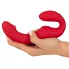 Strap-On you2toys Silicone Black двойной вибратор Photo 7