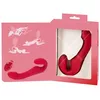 Strap-On you2toys Silicone Black двойной вибратор Photo 14