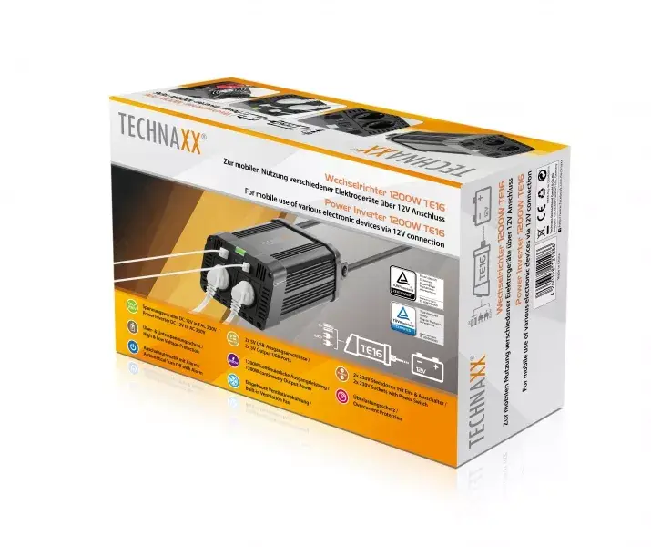 Barošanas adapteris Technaxx 1200W TE16 Photo 10