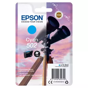 Картридж Epson 502 Cyan C13T02V24010