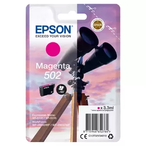 Epson 502 tintes kārtridžs 1 pcs Oriģināls Standarta produktivitāte Fuksīns