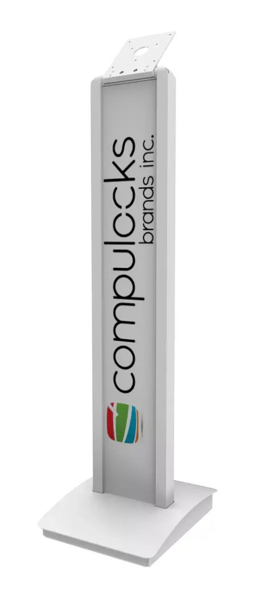 Planšetdatora turētājs Compulocks VESA Brandable Floor Stand White Photo 2