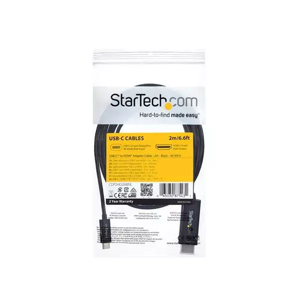 USB C to HDMI Cable StarTech.com CDP2HD2MBNL Photo 6