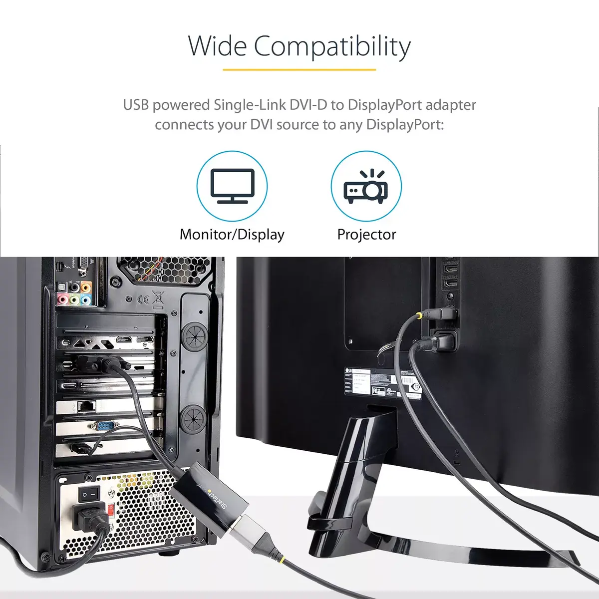 DVI uz DisplayPort adapteris StarTech DVI2DP2 Photo 10
