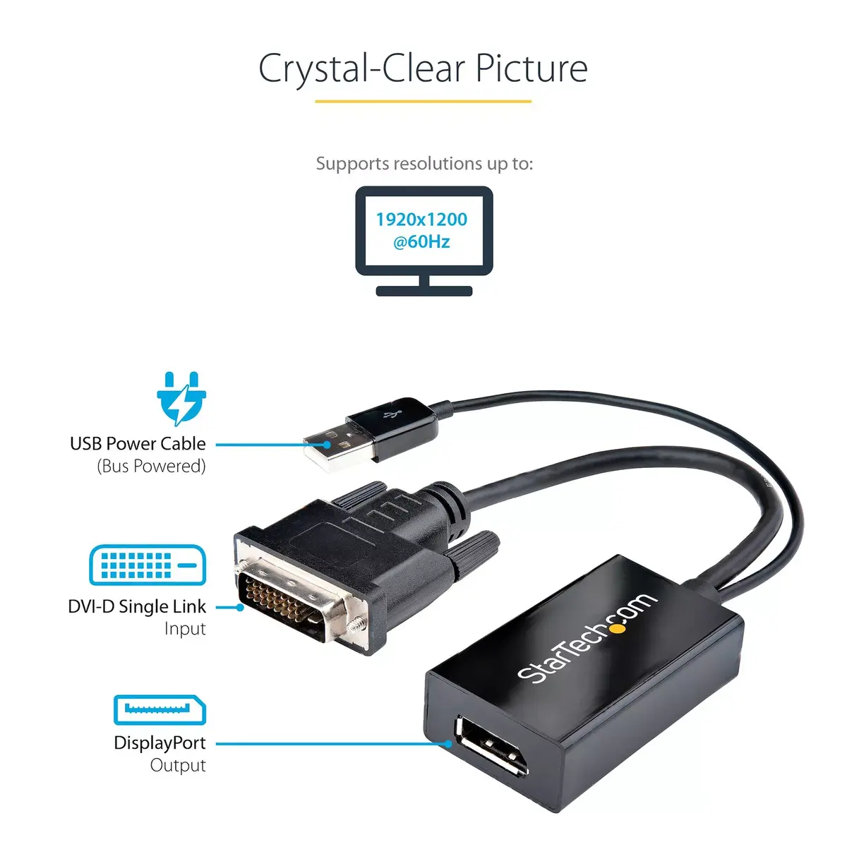 DVI uz DisplayPort adapteris StarTech DVI2DP2 Photo 11