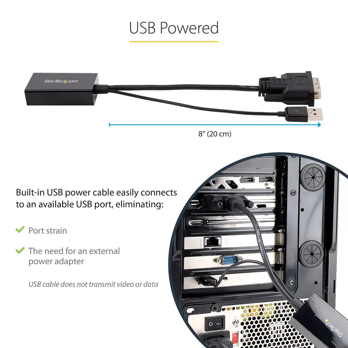 DVI uz DisplayPort adapteris StarTech DVI2DP2 Photo 12