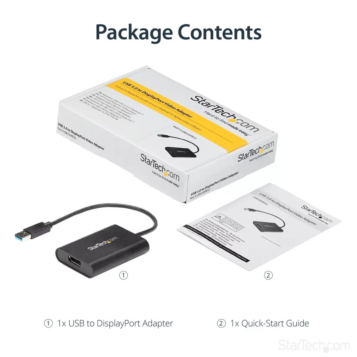 USB 3.0 to DisplayPort Adapter StarTech.com USB32DPES2 Photo 12