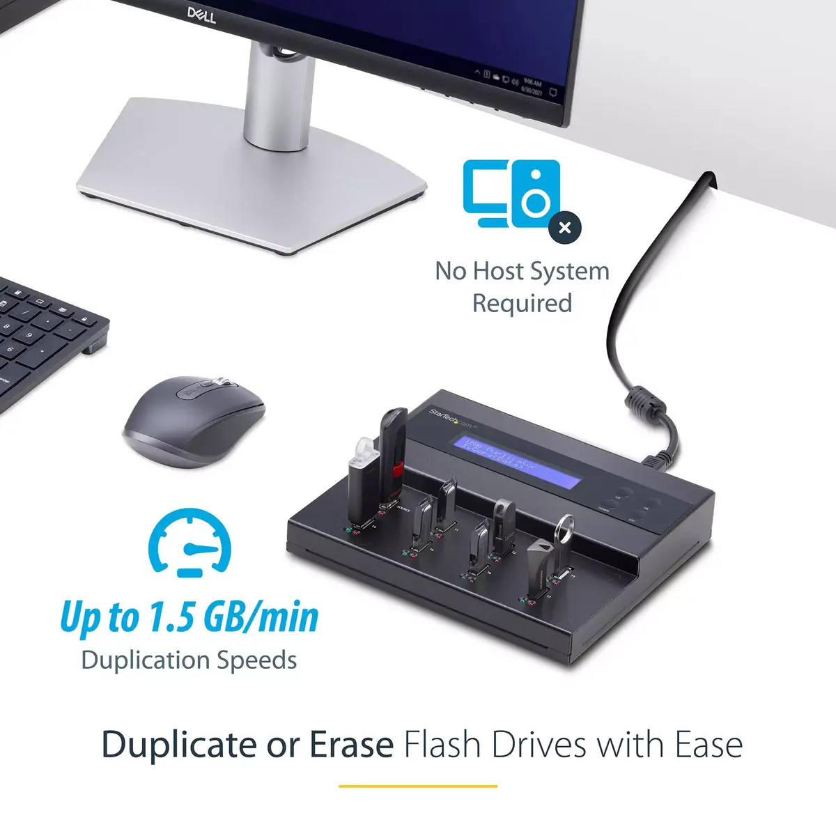 USB flash drive duplicator StarTech.com USBDUPE17 Photo 3