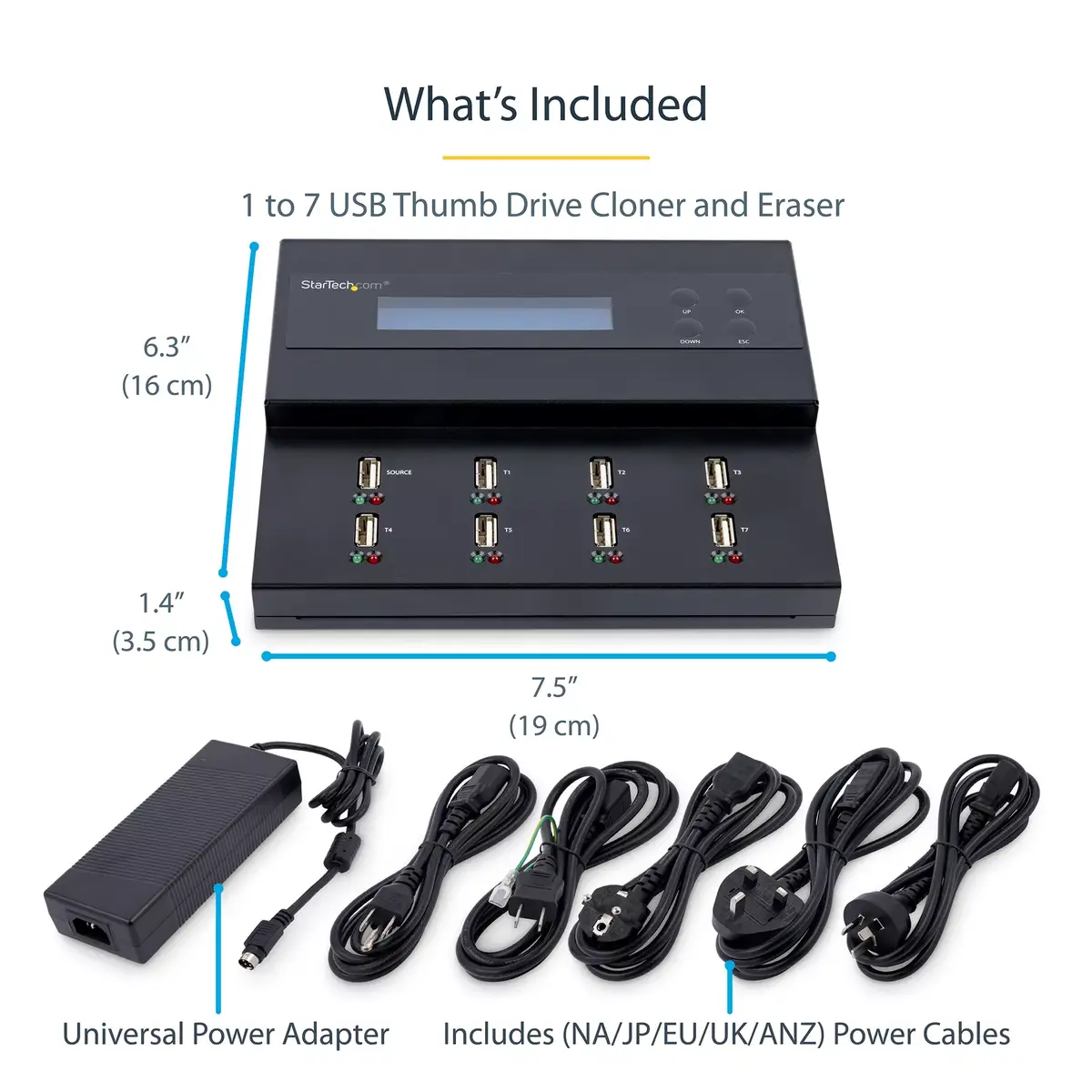 USB flash drive duplicator StarTech.com USBDUPE17 Photo 6
