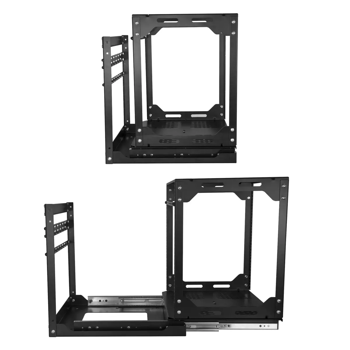 StarTech 19in 12U Sliding Rotating Open Frame Network Rack Photo 8