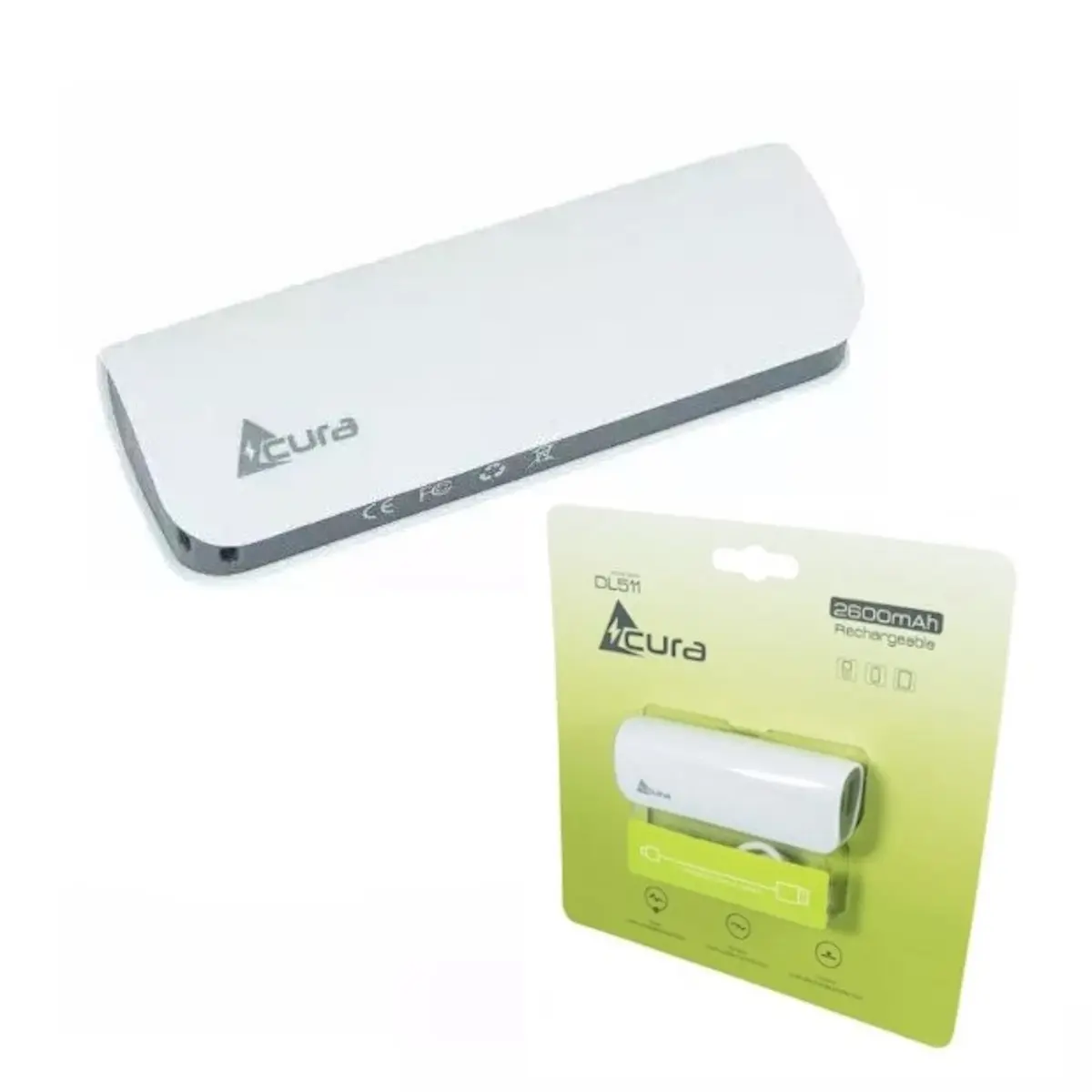 Portatīvais Power Bank Acura 2600 mAh