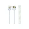 Gembird TC4P4CS-2M-W telephone cable 2 m Photo 2