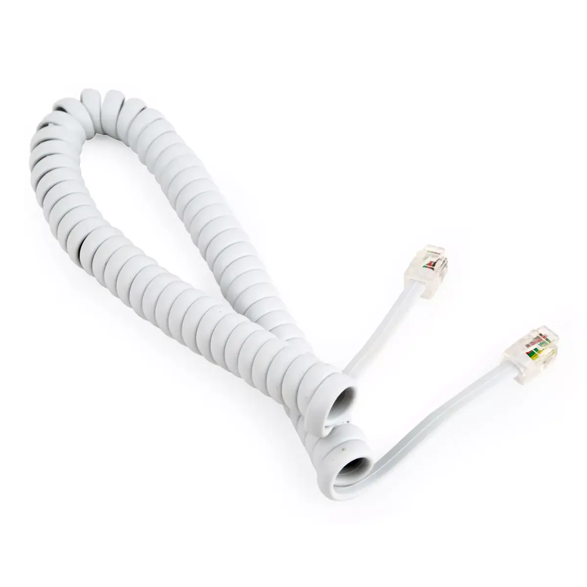 Gembird TC4P4CS-2M-W telephone cable 2 m Photo 3