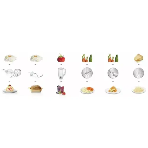 Food Processor Bosch MUM58720 Photo 6