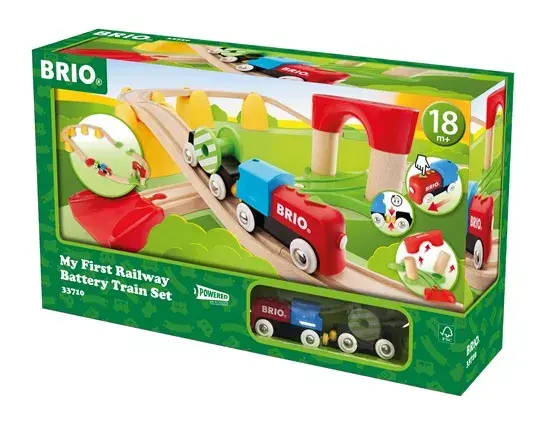 Vilciens BRIO My First Railway Battery Operated Train Set Photo 3