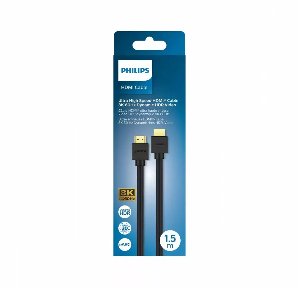 HDMI cable Philips Phil-SWV9431/00 8K 60Hz 1.5m Photo 2